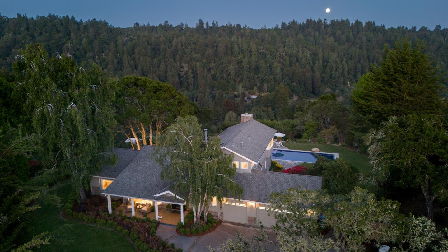 348 Los Robles Road Soquel, CA 95073 - Photo 76 of 87 an aerial view of a house