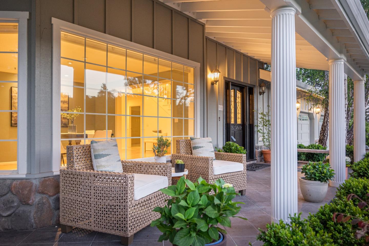 348 Los Robles Road Soquel, CA 95073 - Photo 86 of 87 a view of living room with furniture and floor to ceiling window