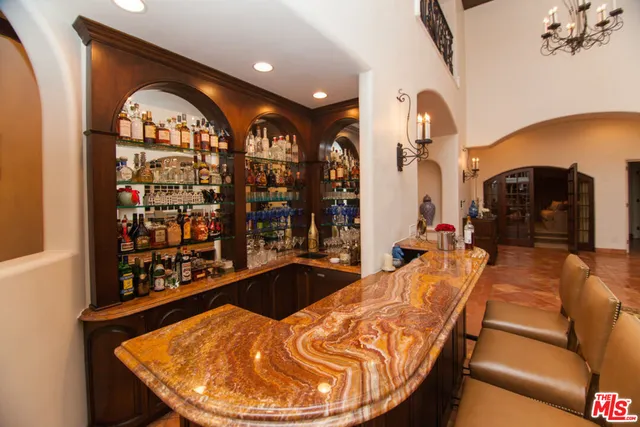 view of a living room and dining room