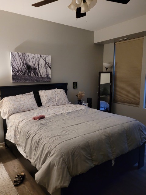 503 Metropolitan Street, Unit 503 Aurora, IL 60502 - Photo 15 of 24 a bedroom with a bed and painting on the wall