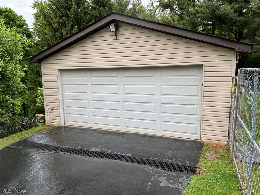 2417 Mc Adoo Ridge Road Wellsburg, WV 26070 - Photo 24 of 33 View of garage