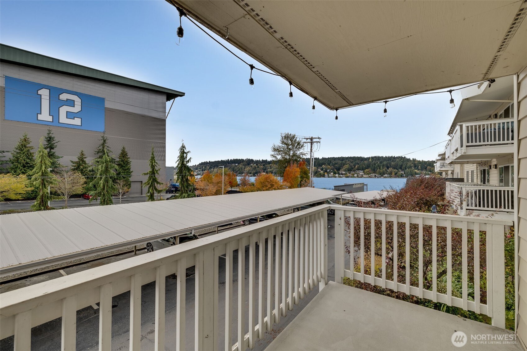 5021 Ripley Lane North, Unit 212 Renton, WA 98056 - Photo 3 of 34 a view of city from balcony