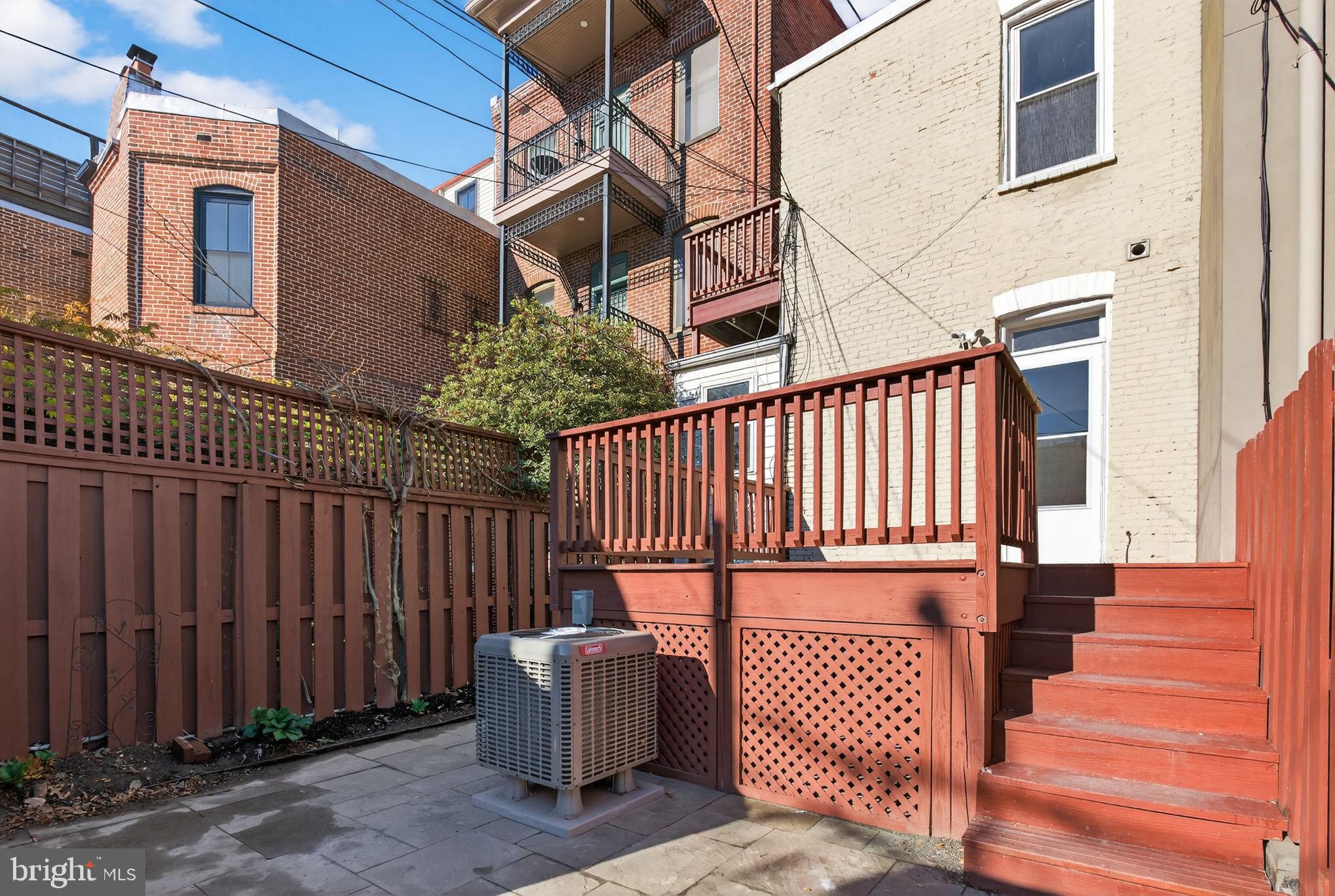 1510 R Street Northwest Washington, DC 20009 - Photo 56 of 113 Deck and Outdoor Space