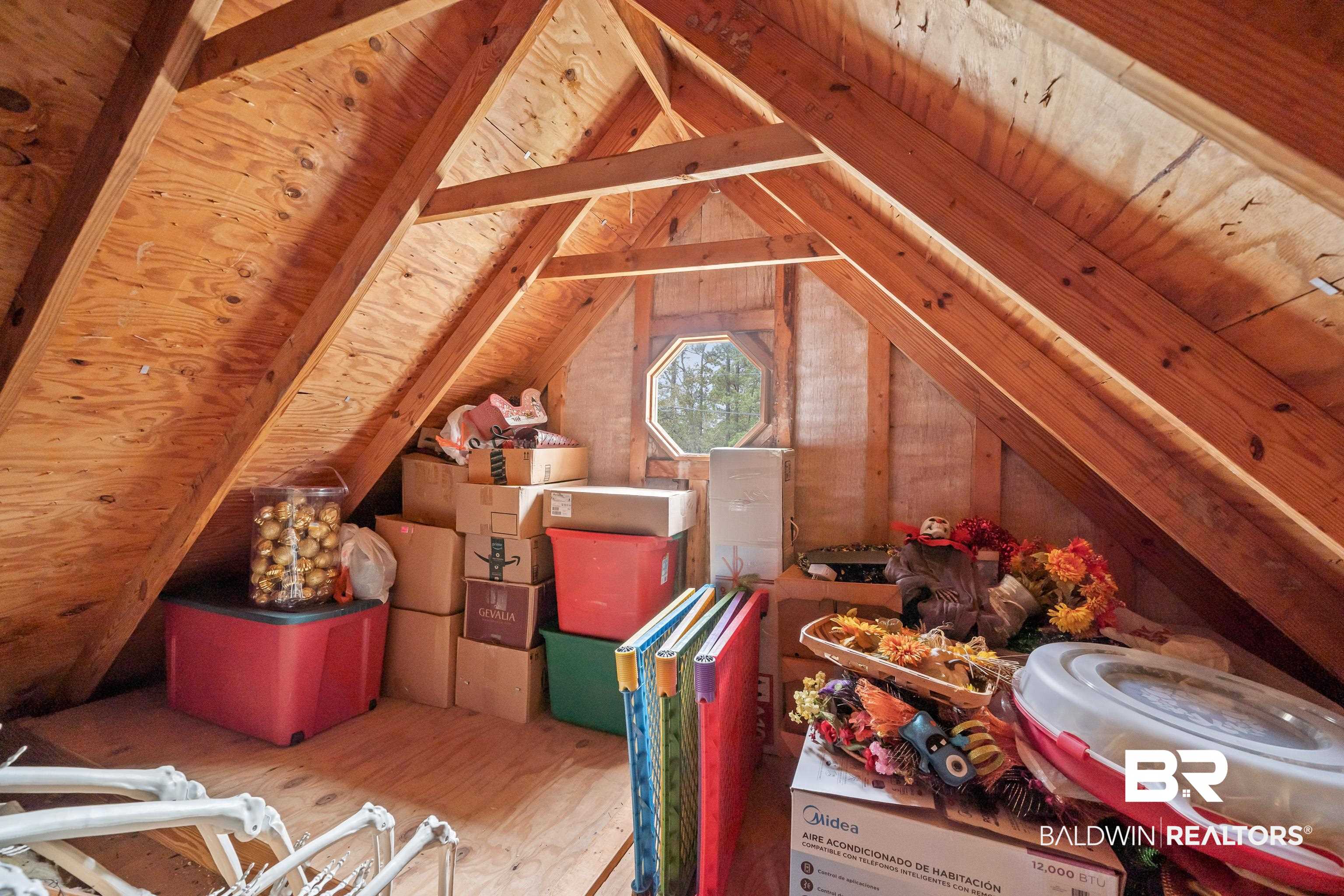 460 Ridgewood Drive Daphne, AL 36526 - Photo 23 of 31 View of unfinished attic