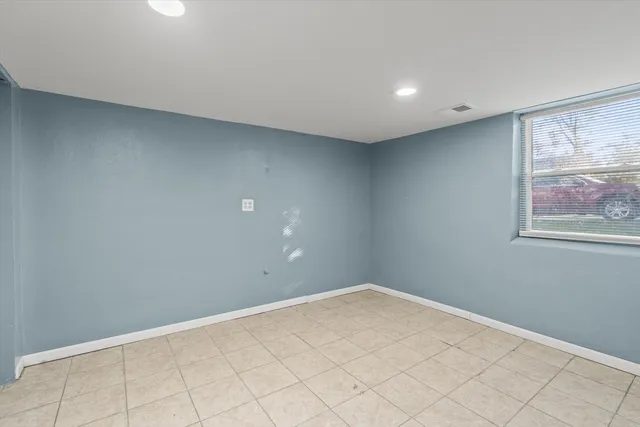 a view of empty room