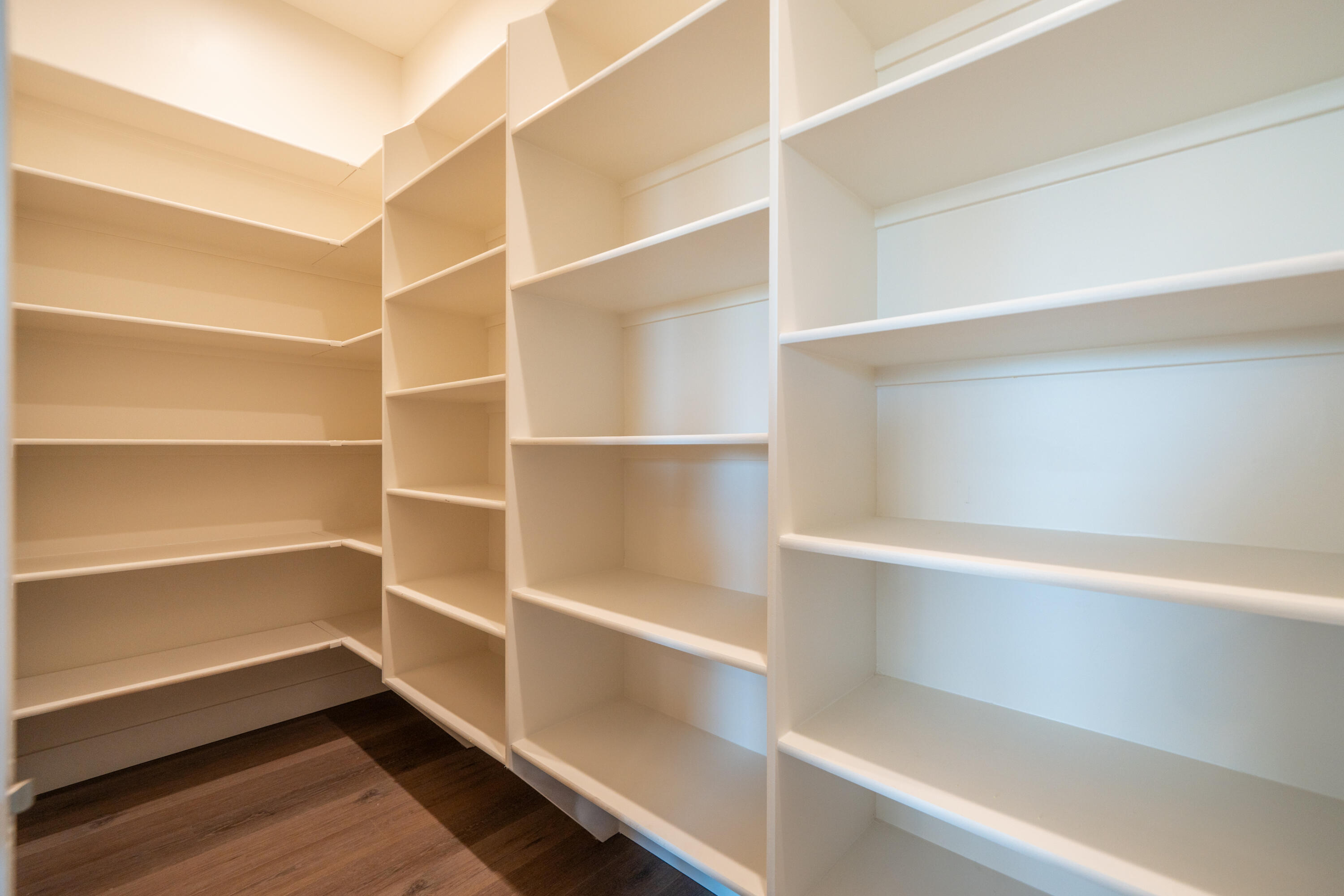 3792 Thomason Trail Redding, CA 96002 - Photo 18 of 42 a view of walk in closet with empty racks