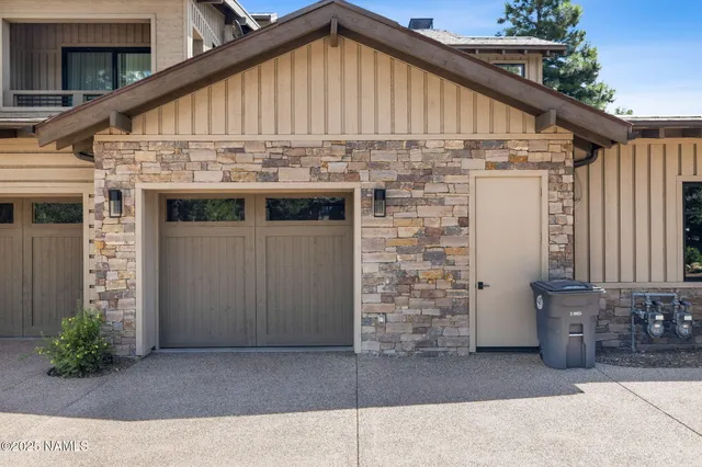 a house view with a outdoor space