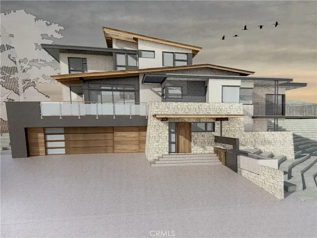 a front view of a house with roof