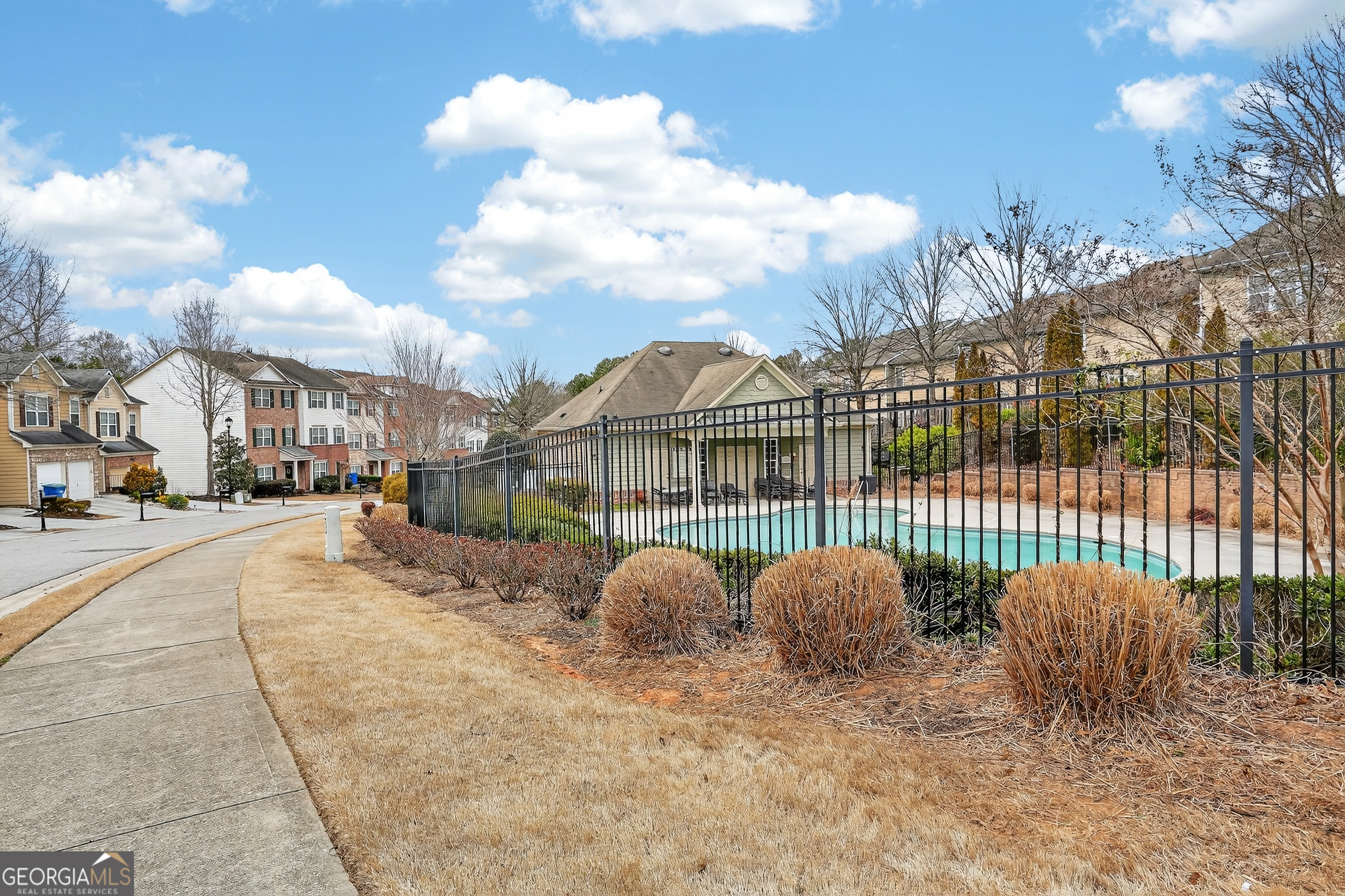 5556 Cascade Run South Fulton, GA 30336 - Photo 35 of 35 a view of a house with a backyard