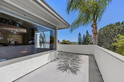 a view of a porch