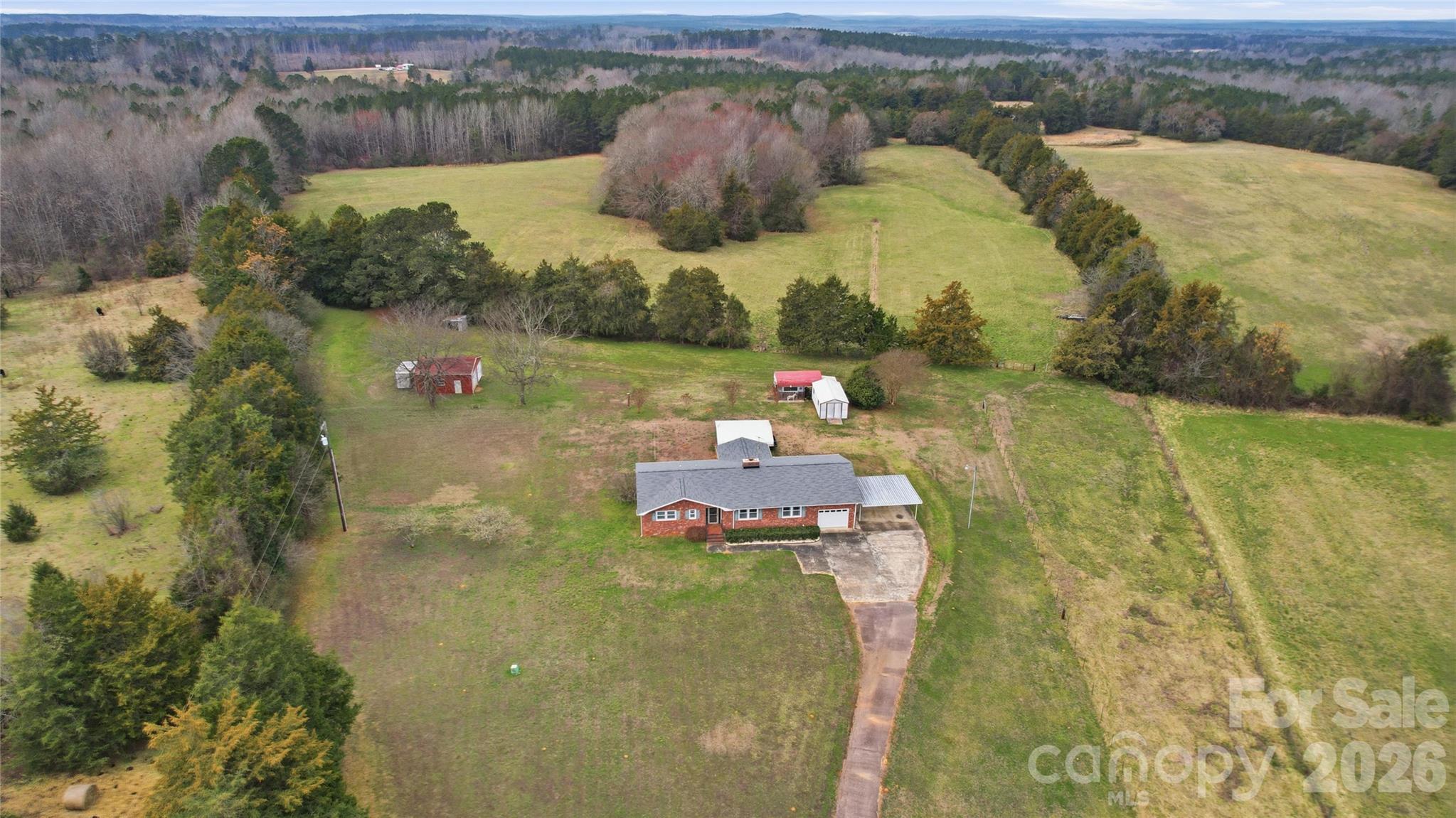 1316 Cornwell Road Blackstock, SC 29014 - Photo 45 of 48 a view of a lake in middle of the town