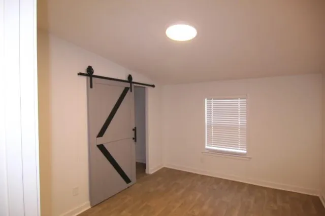 a view of hallway with window