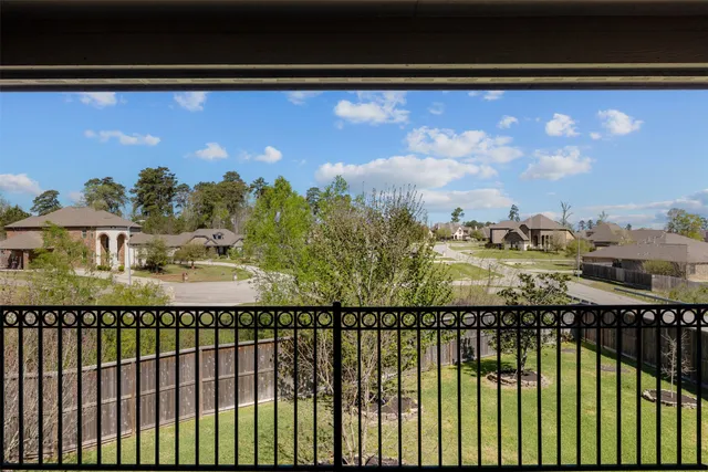 a view of outdoor space with deck and yard