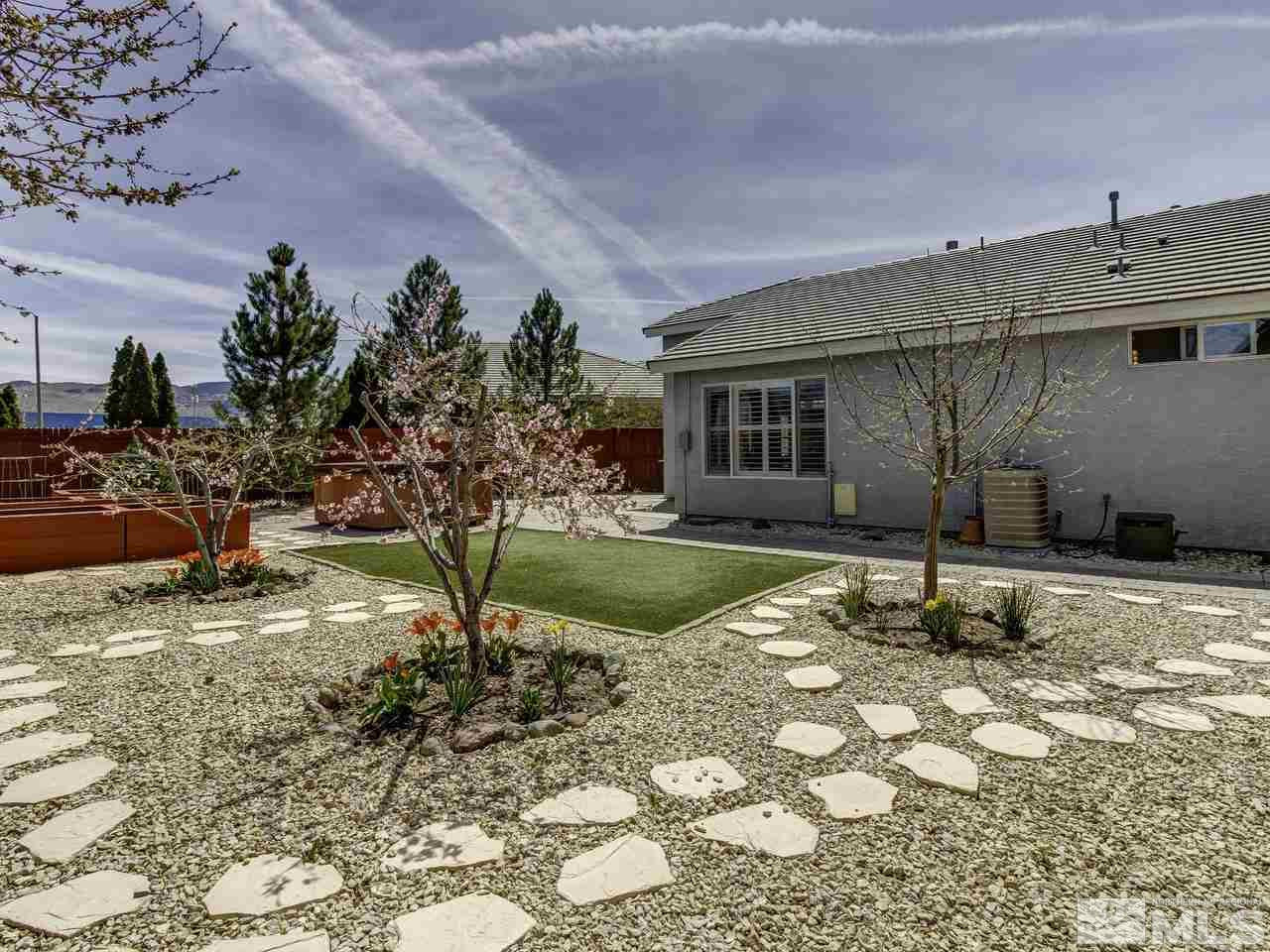1789 River Gorge Drive Reno, NV 89521 - Photo 23 of 24 a backyard of a house with lots of green space