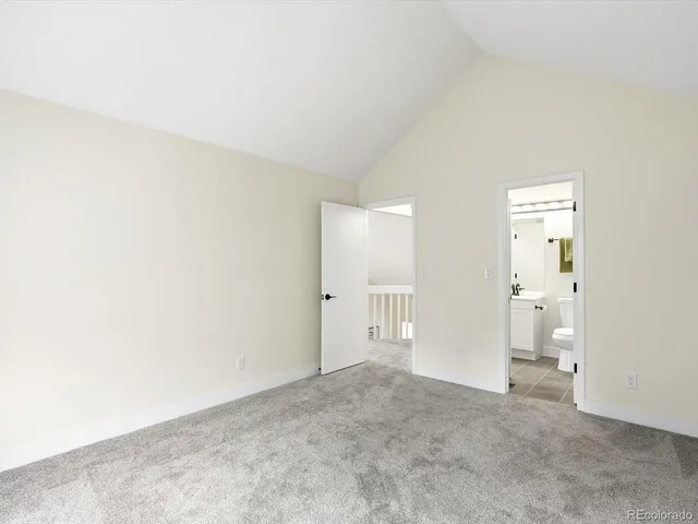 a view of empty room