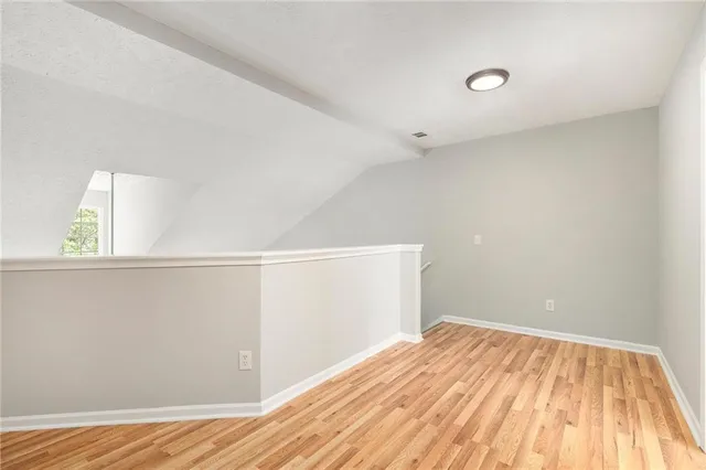 a view of empty room