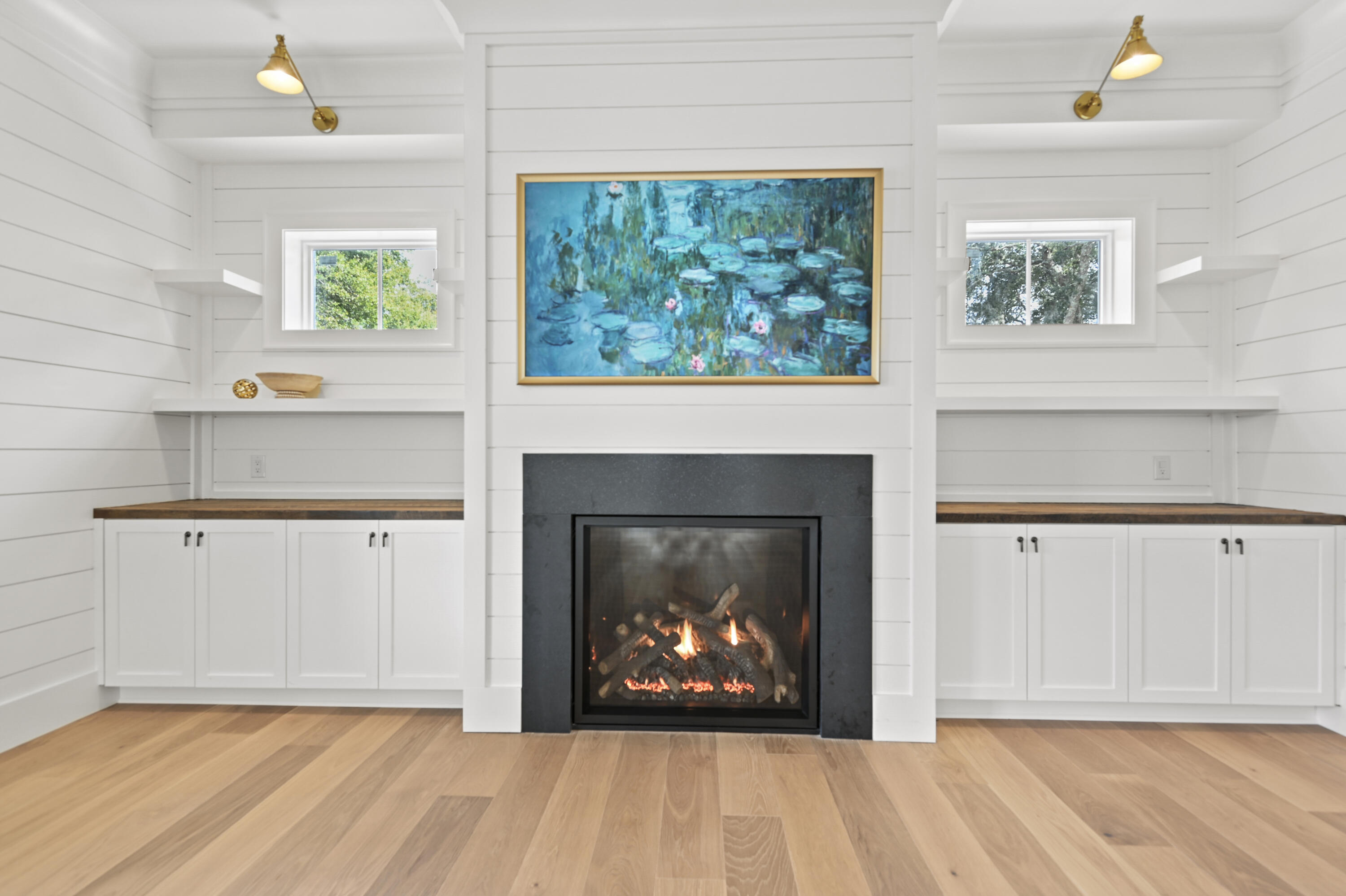 4180 Victory Pointe Drive Mount Pleasant, SC 29466 - Photo 3 of 50 Family Room with Frame TV & FP