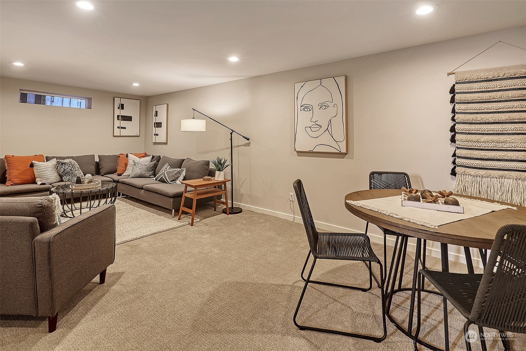 3263 35th Avenue Southwest Seattle, WA 98126 - Photo 35 of 38 a living room with furniture and wooden floor