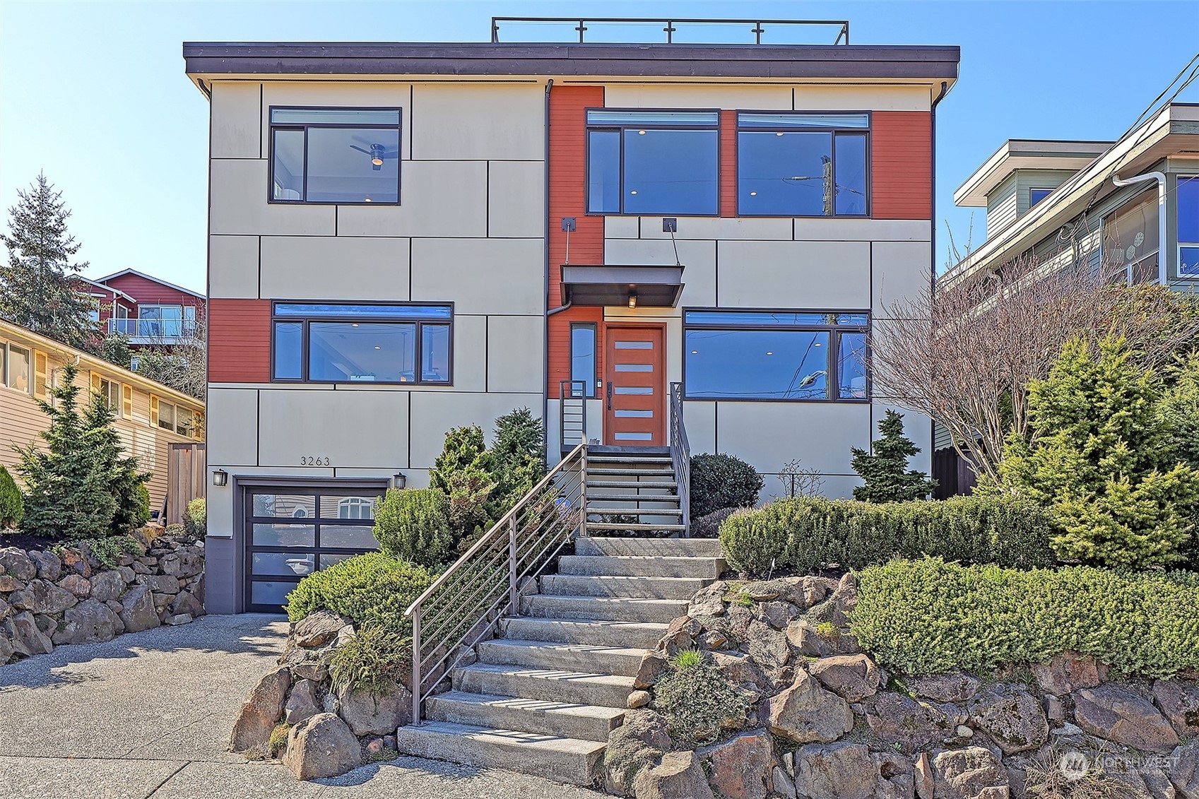 3263 35th Avenue Southwest Seattle, WA 98126 - Photo 38 of 38 a house view with a garden space