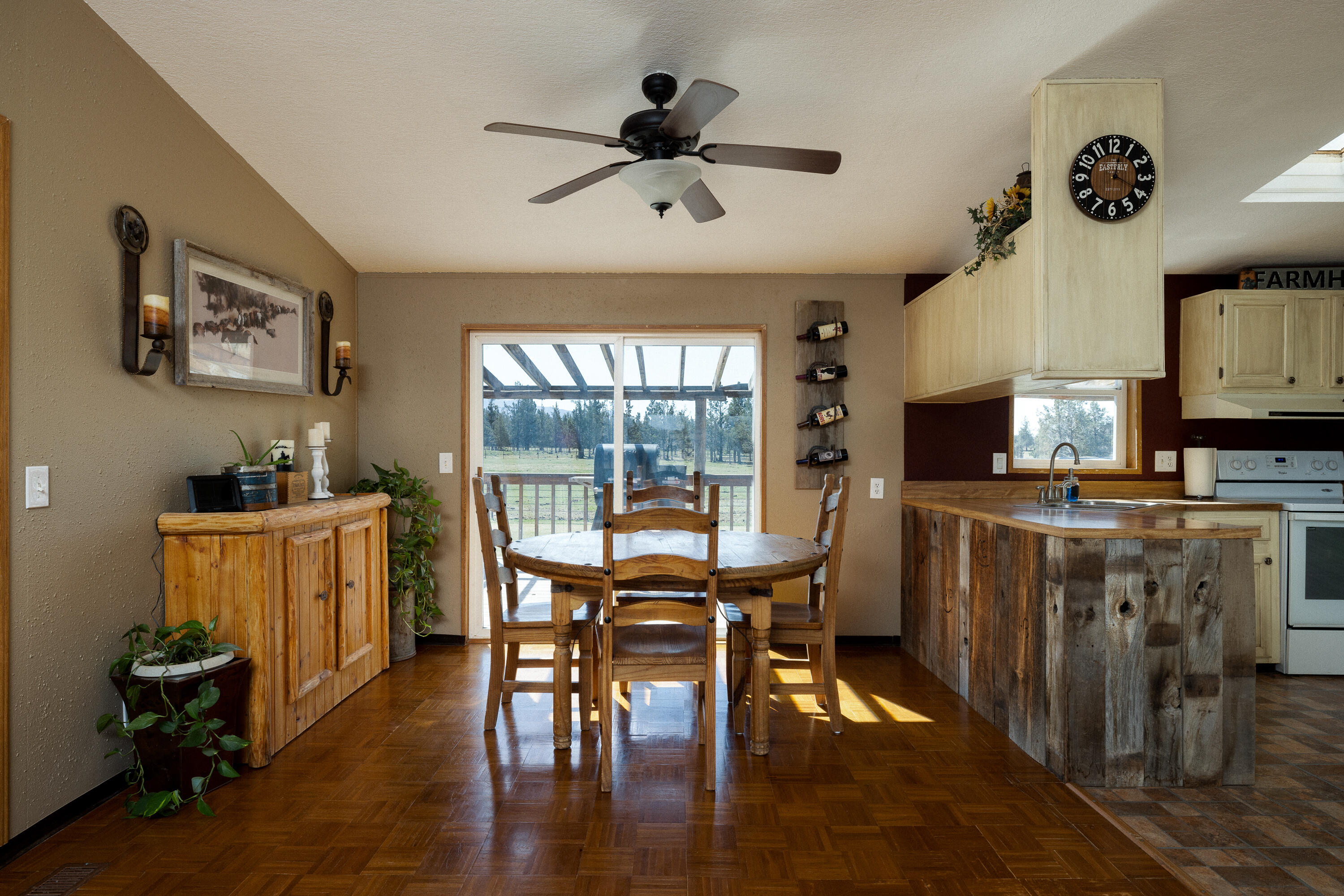 12106 Southwest Houston Lake Road Powell Butte, OR 97753 - Photo 13 of 51 Dining room w/ access to back patio