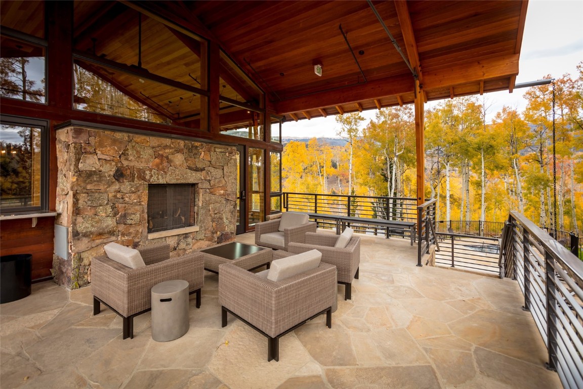 151 Moss Way Silverthorne, CO 80498 - Photo 31 of 31 a outdoor living space with furniture and garden view