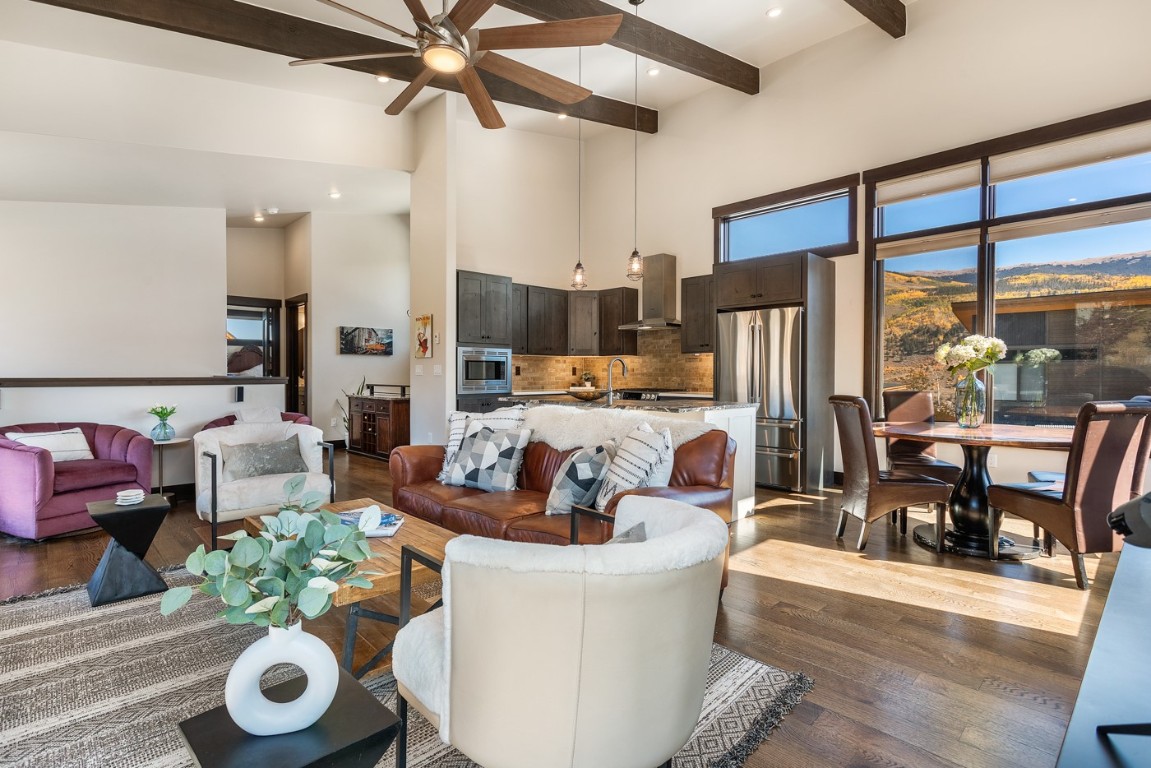 151 Moss Way Silverthorne, CO 80498 - Photo 4 of 31 a living room with furniture and a large window