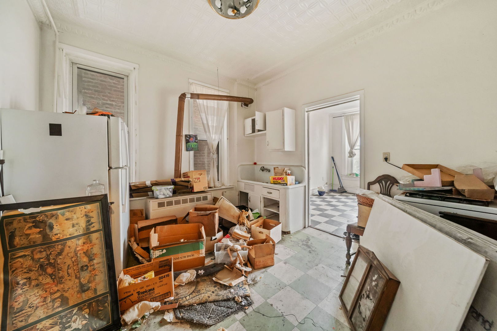 2236 West 19th Street Chicago, IL 60608 - Photo 11 of 40 a bed room with furniture and a window