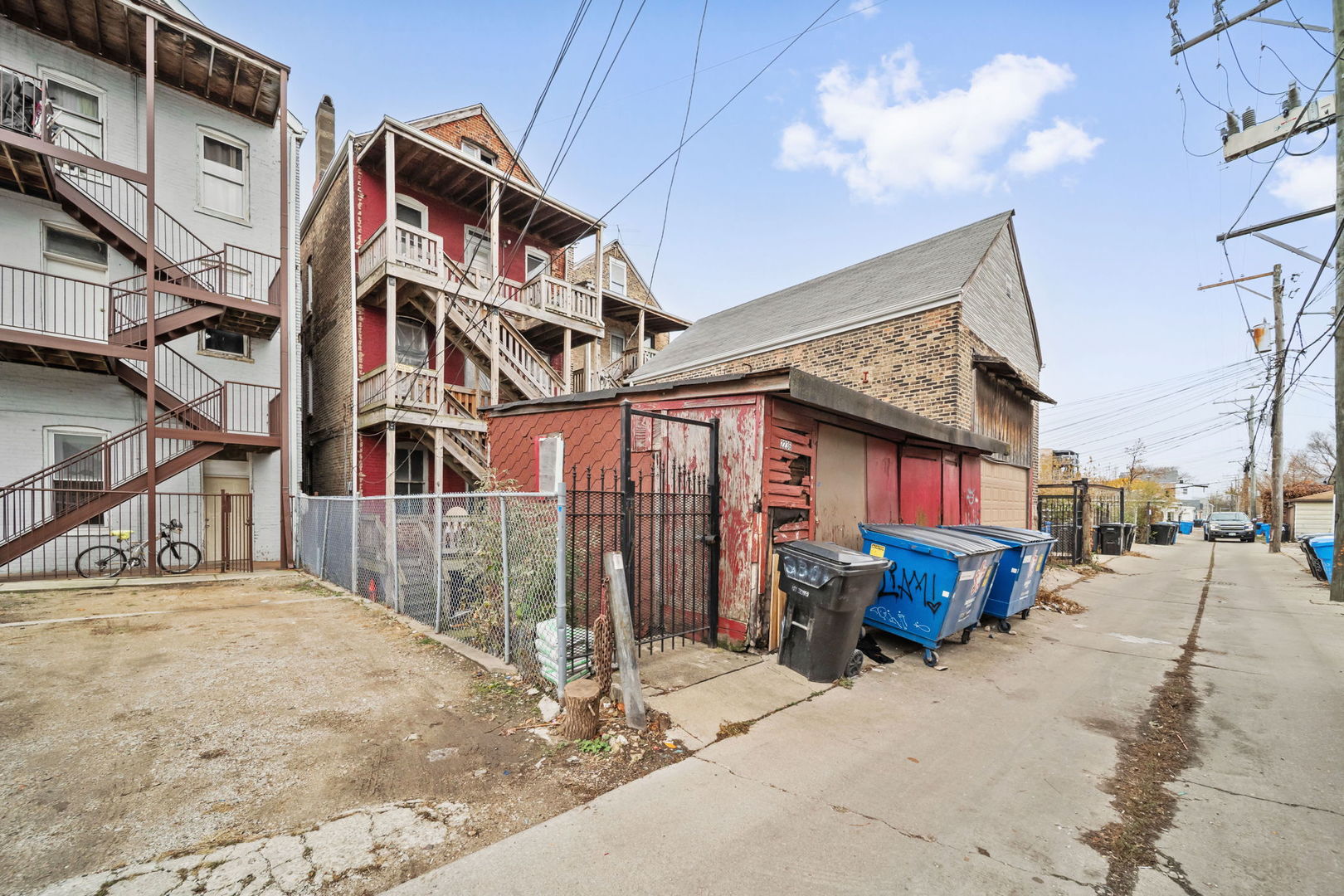 2236 West 19th Street Chicago, IL 60608 - Photo 36 of 40 a view of a house with a patio