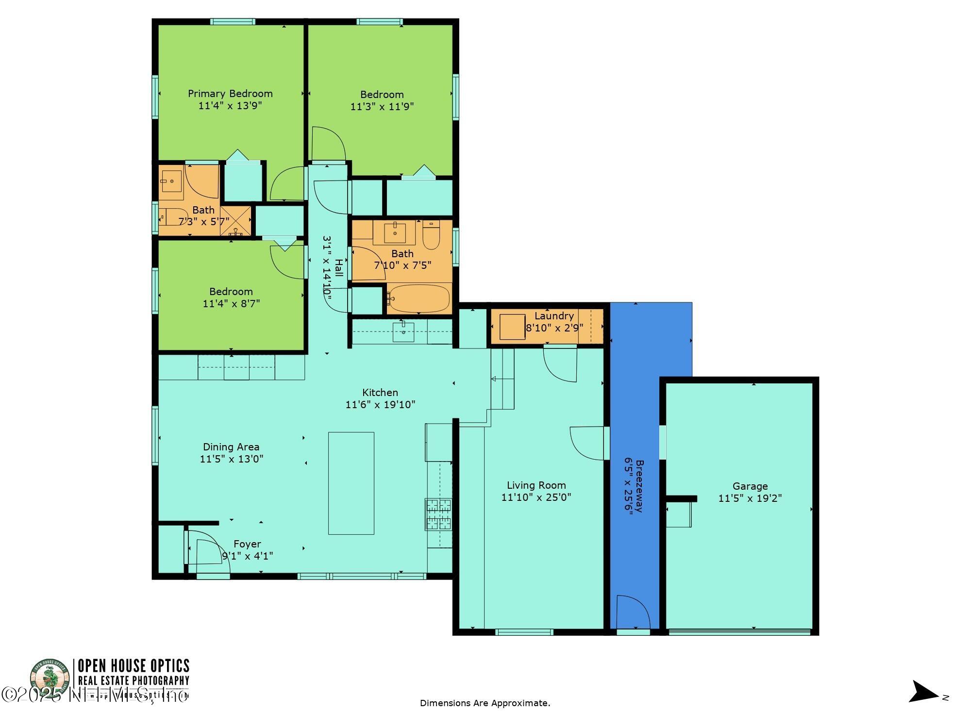 452 Sargo Road Atlantic Beach, FL 32233 - Photo 74 of 74 Floor Plan