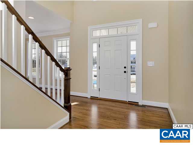 128 Wexford Ridge Road Ruckersville, VA 22968 - Photo 3 of 19 a view interior of a house with wooden floor and stairs