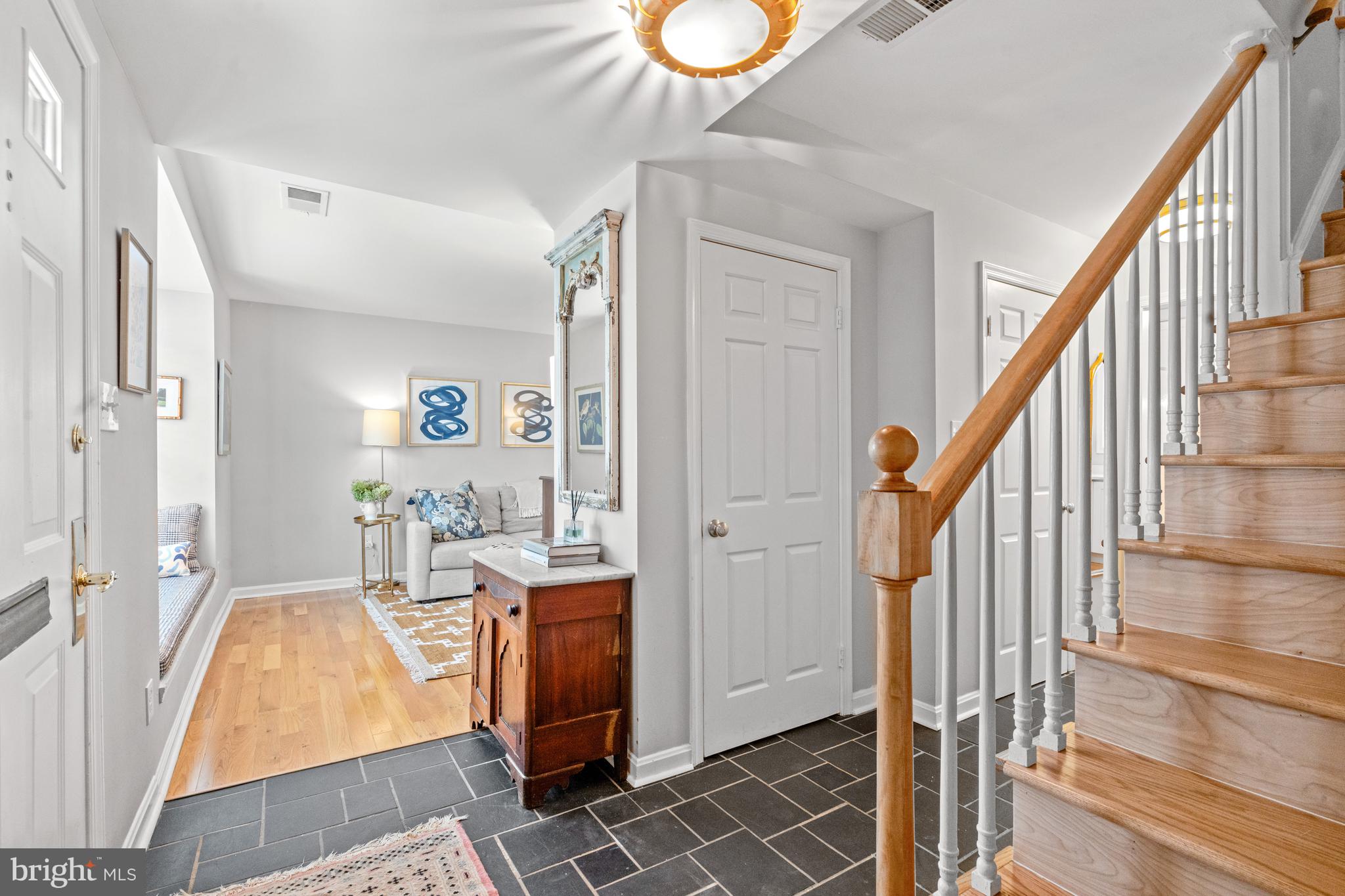 6691 Fairfax Road, Unit 80 Chevy Chase, MD 20815 - Photo 2 of 22 Welcoming Entry Foyer with Tile Flooring