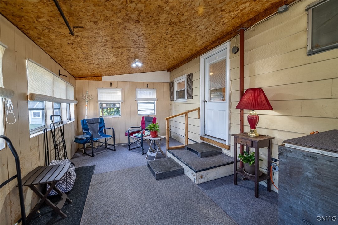 470 Chatfield Road Elbridge, NY 13060 - Photo 23 of 32 Rear, fully enclosed porch.