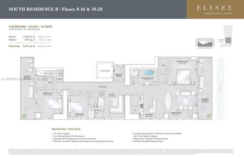 a large white room with a large window