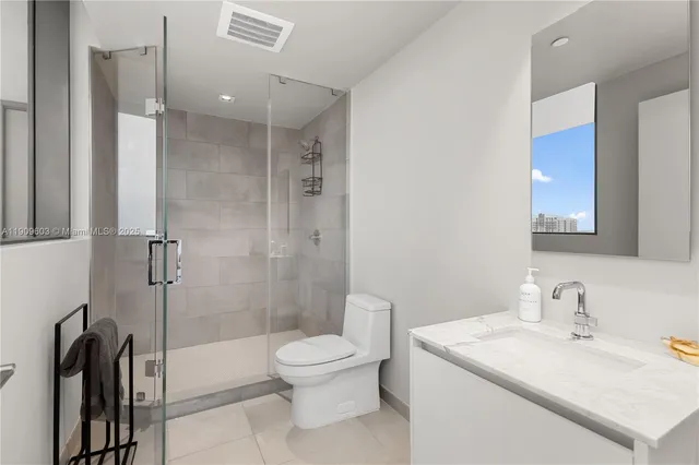 a view of city from a balcony