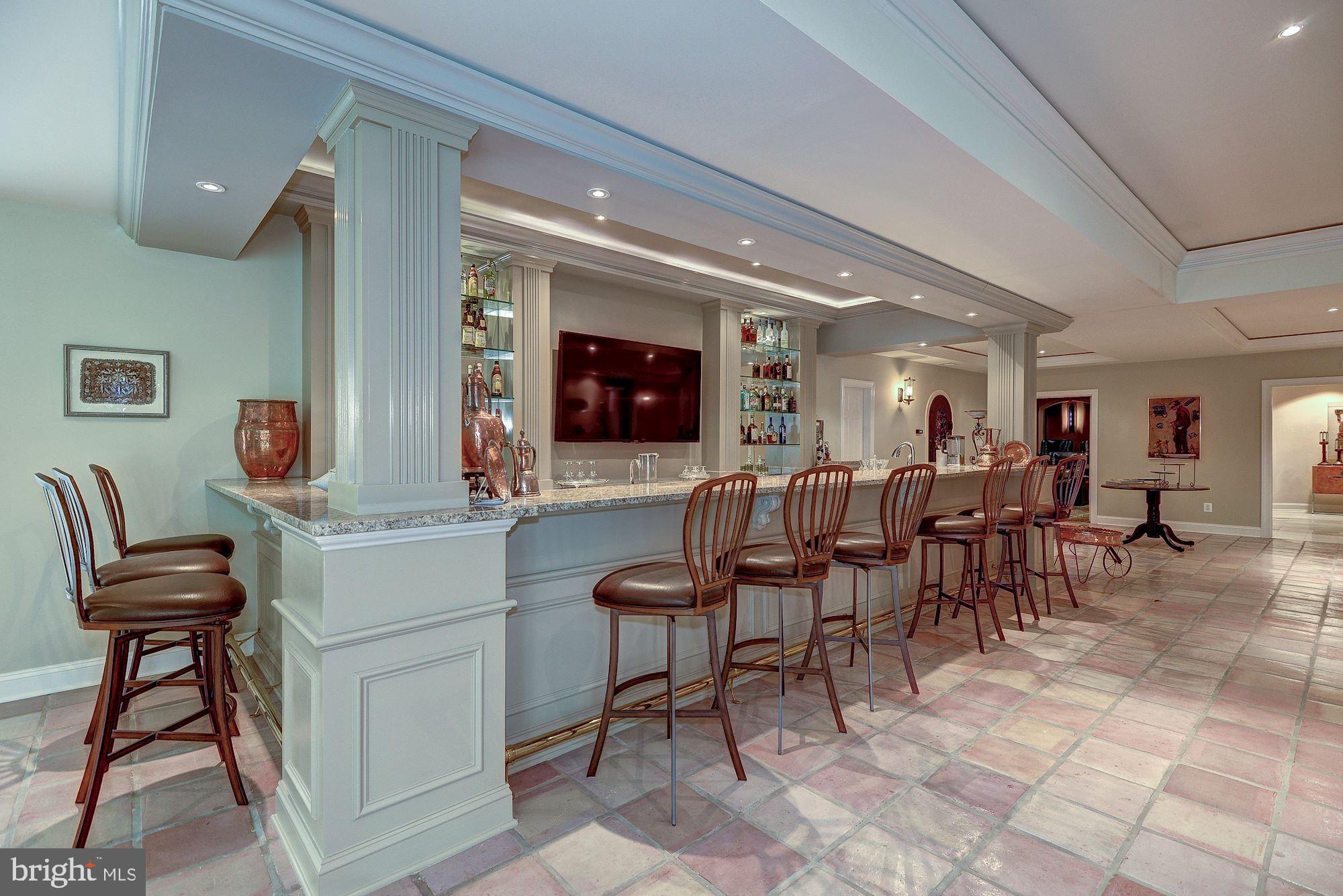 1198 Windrock Drive McLean, VA 22102 - Photo 16 of 26 Lower Entertainment Level - Bar