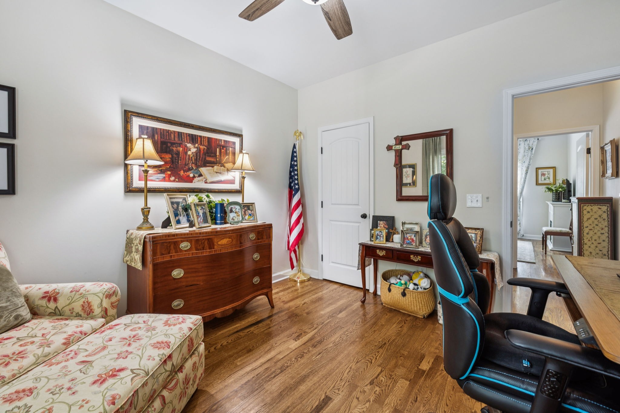 323 Amazonway Ridge Murfreesboro, TN 37130 - Photo 23 of 41 a bedroom with furniture and wooden floor