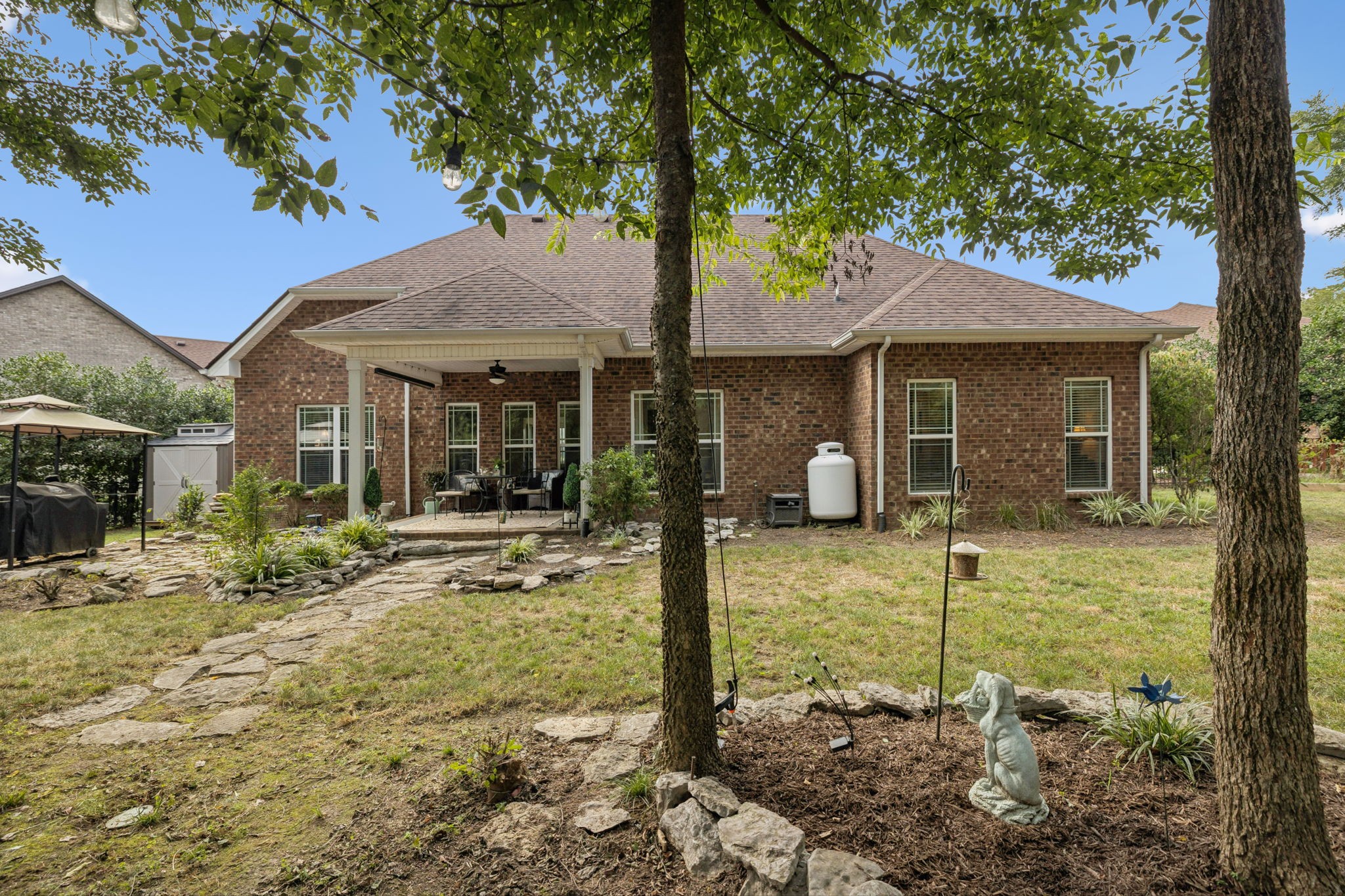 323 Amazonway Ridge Murfreesboro, TN 37130 - Photo 32 of 41 a view of a house with backyard space and balcony