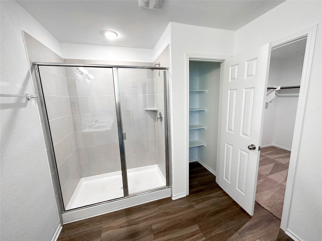 925 Duskywing Way Georgetown, TX 78626 - Photo 13 of 28 Primary bathroom also includes large linen closet