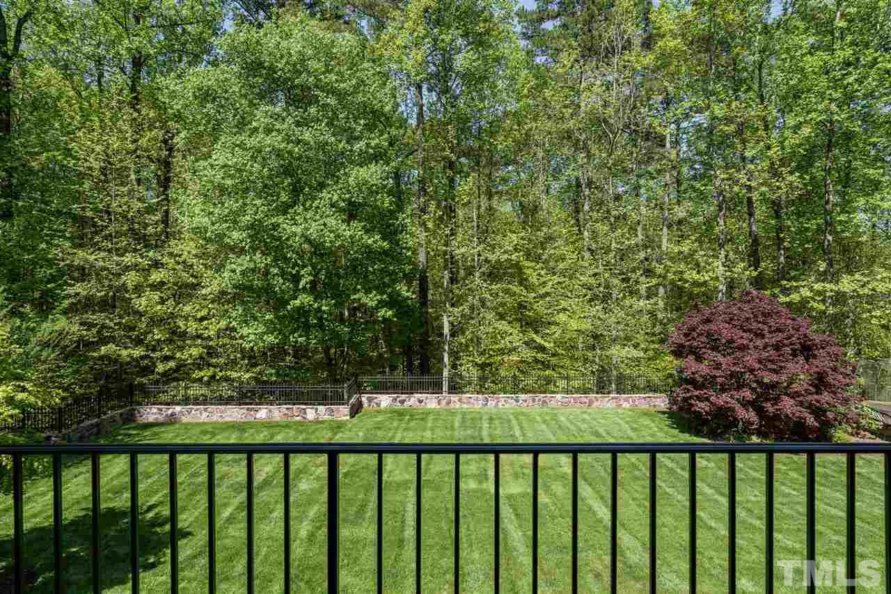 1512 Consett Court Raleigh, NC 27613 - Photo 14 of 30 View of backyard from covered porch