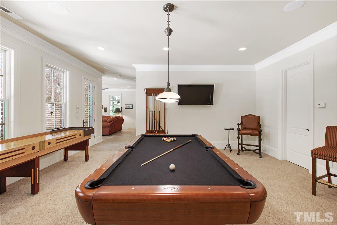 1512 Consett Court Raleigh, NC 27613 - Photo 21 of 30 Game room with plenty of room for billiards and shuffle board