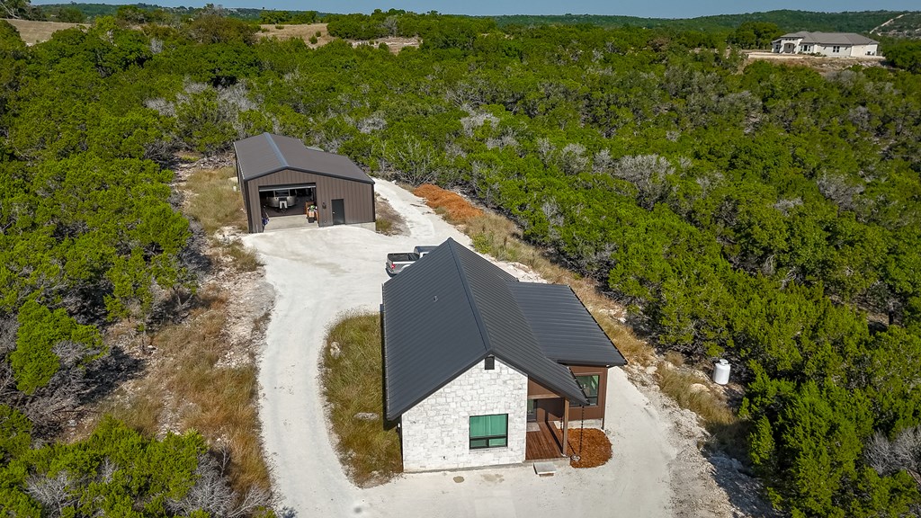 199 Hermosa Road Southwest Hunt, TX 78024 - Photo 32 of 59 an aerial view of a house