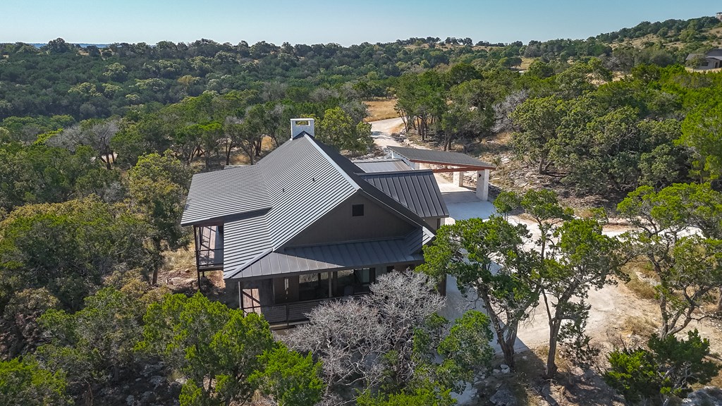 199 Hermosa Road Southwest Hunt, TX 78024 - Photo 45 of 59 an aerial view of a house