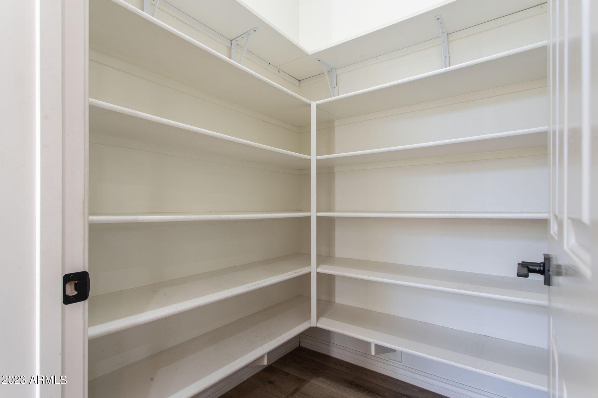 42409 North Back Creek Way Anthem, AZ 85086 - Photo 18 of 87 a view of walk in closet with empty racks
