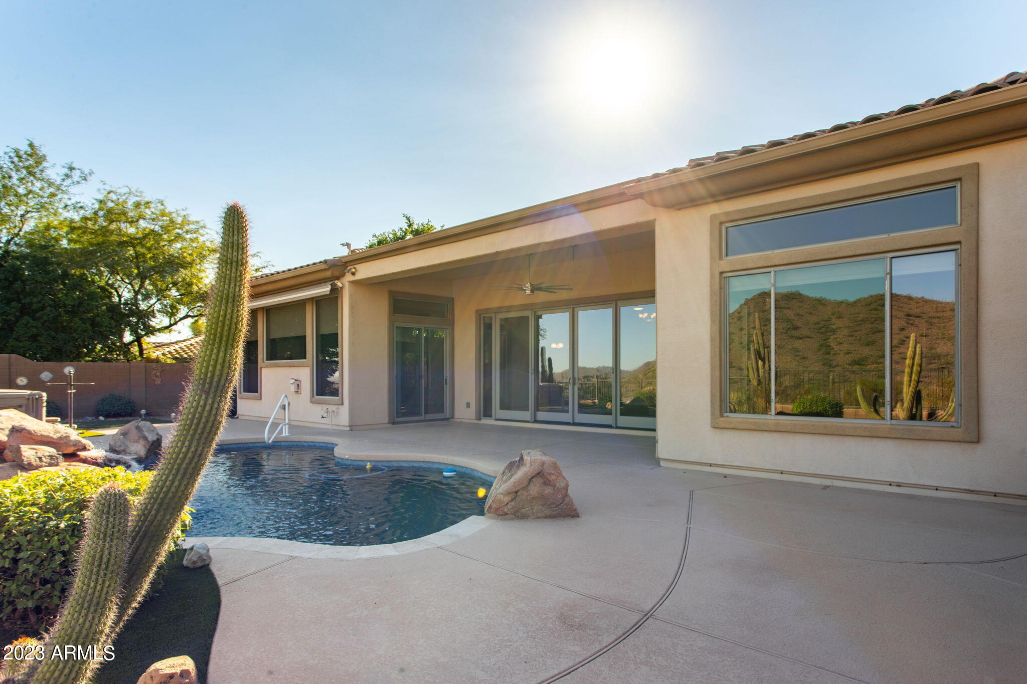 42409 North Back Creek Way Anthem, AZ 85086 - Photo 56 of 87 Pool & home