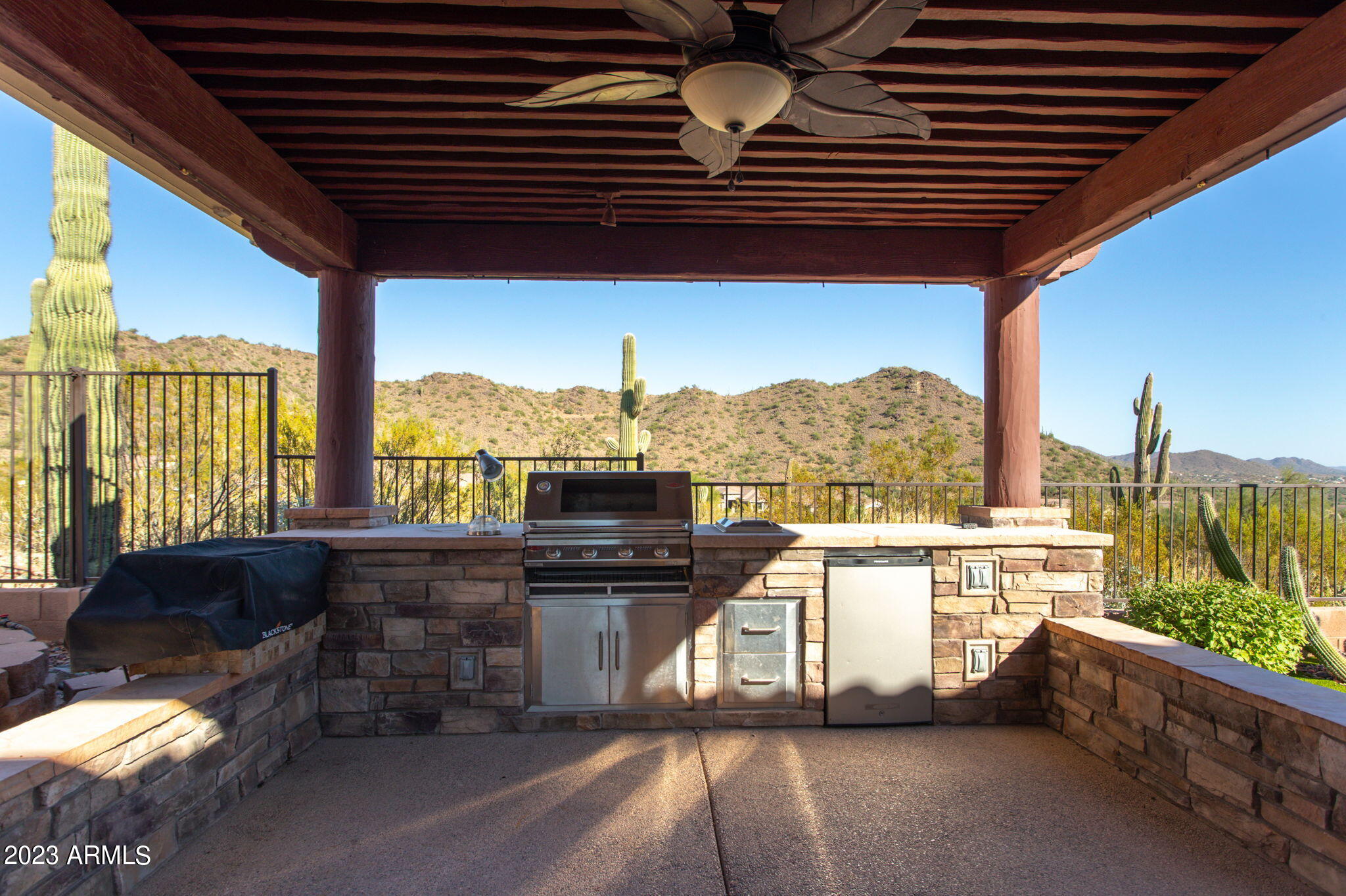 42409 North Back Creek Way Anthem, AZ 85086 - Photo 63 of 87 BBQ and view