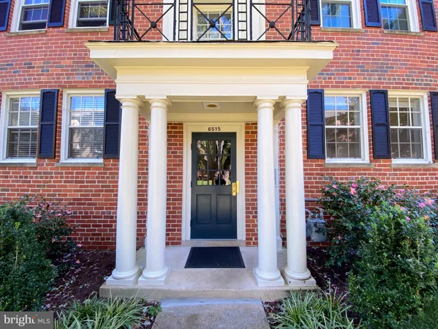 a front view of a building