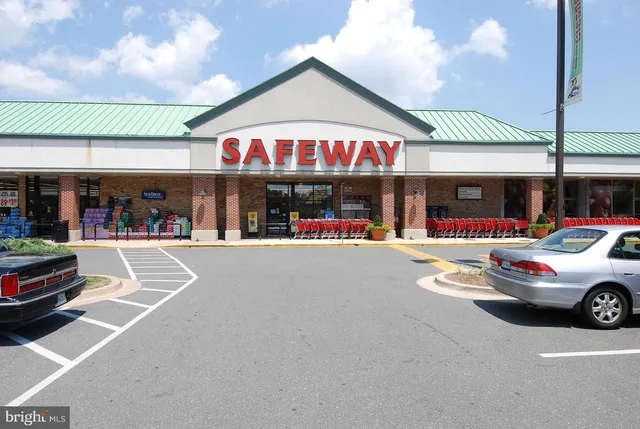 an outdoor view with patio