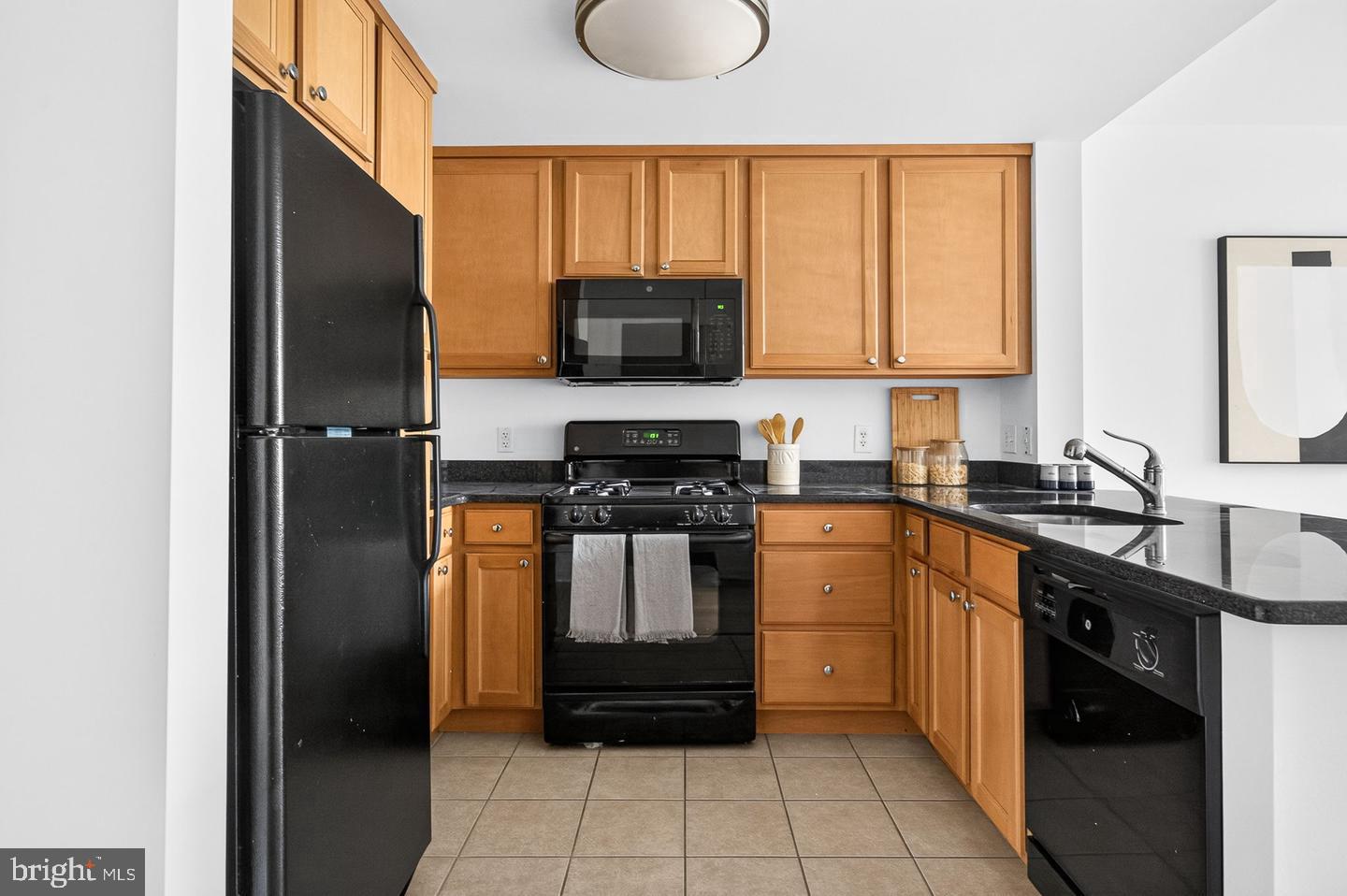 355 I Street Southwest, Unit 317S Washington, DC 20024 - Photo 5 of 32 Kitchen with granite counters and