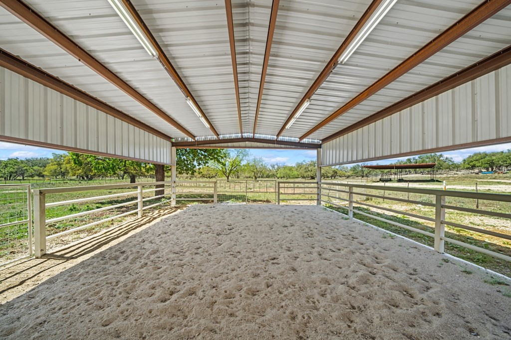 1379 Barker Rogers Road Harper, TX 78631 - Photo 16 of 32 a view of outdoor space with wooden deck