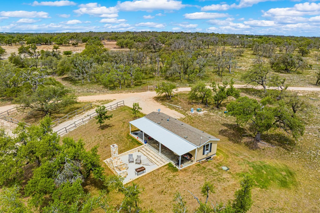 1379 Barker Rogers Road Harper, TX 78631 - Photo 20 of 32 an aerial view of residential houses with outdoor space
